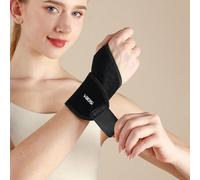 Shein 1 Pieza Muñequera ajustable de neopreno unisex para mujeres y hombres, accesorios para baloncesto, bádminton y gimnasio