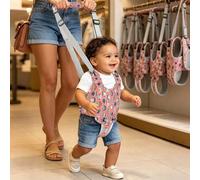 Shein 1 pieza Nuevo arnés asistente de marcha para bebés, chaleco de caminador de bebé estilo cesta estampado, cinturón de multifuncional para caminar de be