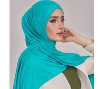 Shein 1 pieza Nuevo estilo Hijab de gran tamaño Jersey Chal Suave unicolor casual Bufanda de mujer