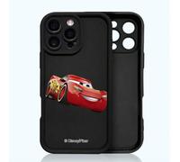 Shein 1 pieza Nuevo estuche amortiguador de aire de alta resistencia, diseño minimalista oficial de Disney Pixar Cars McQueen, funda de teléfono única con p