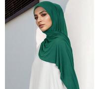 Shein 1 pieza Nuevo hijab sobredimensionado para mujer, bufanda turbante de unicolor, accesorios suaves de abaya de diseño casual, diadema con velo