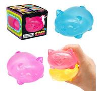 Shein 1 pieza Nuevo juguete Mochi Squishy con diseño de gato estilo Nee-Doh 2026, pelota de estrés para apretar, regalo ideal para cumpleaños, sorpresa, vac