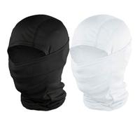 Shein 1 pieza o 2 piezas Pasamontañas unisex, máscara facial y calentador de cuello, máscara de esquí transpirable para deportes al aire libre, adecuada par