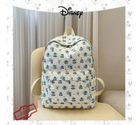 Shein 1 Pieza Oficial Autorizada | Mochila con estampado de Mickey Mouse y Stitch, de gran capacidad con compartimento para laptop | Mochila casual | Bolsa