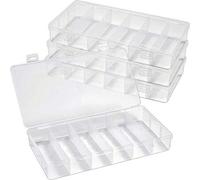 Shein 1 pieza Organizador de cepillo de máscara con 6 ranuras de plástico transparente y tapas, para máscara desechable, cepillo de labios, hisopo mini y al