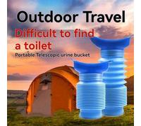 Shein 1 pieza Orinal portátil para mujeres, capacidad de 750ml, estilo de pie para exteriores, uso de emergencia para viajes y coche