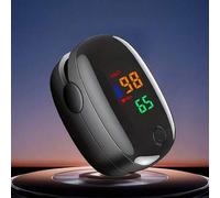 Shein 1 pieza Oxímetro de pulso de dedo LED, Monitor de frecuencia cardíaca, Medidor de saturación de oxígeno en sangre