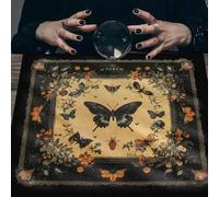 Shein 1 PIEZA Paño de Altar Celestial para Tarot Adecuado para Lecturas de Tarot Ceremonias de Fases Lunares Espacios de Meditación Cubierta de Mesa para Pr