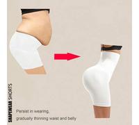 Shein 1 pieza Pantalones cortos de control de cintura alta, moldeador corporal, ropa interior reductora, levantador de cadera y glúteos, ropa interior molde