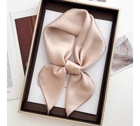 Shein 1 pieza Pañuelo liso para el cuello para mujer, pequeños chales, envolturas, pañuelos de cabeza cuadrados, diademas, hijabs