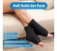 Shein 1 pieza Paquete de gel reutilizable para el tobillo, almohadilla de calor/frío, envoltura de terapia de calor/frío para el tobillo y el talón, banda e