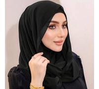 Shein 1 pieza Pasamontaña, Pañuelo turbante todo en uno, Gorro elástico de punto que cubre el cuello, Adecuado para oración, viaje, trabajo, uso diario, pla