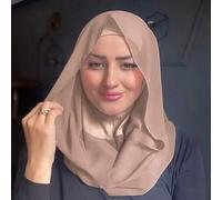 Shein 1 pieza Pasamontañas, Pañuelo turbante todo en uno, Gorro elástico de punto que cubre el cuello, Adecuado para oración, viaje, trabajo, uso diario