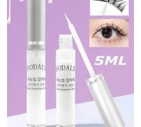 Shein 1 pieza Pegamento para pestañas impermeabilizante y extra fuerte de 5ml, fórmula suave con aplicador de cepillo - de secado rápido y de larga duración
