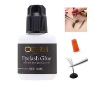 Shein 1 pieza Pegamento profesional para extensiones de pestañas - Super fuerte 10ml | Secado rápido en 0.5s | Duración de 8 semanas | Pegamento negro, apto