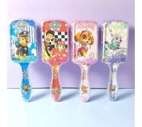 Shein 1 pieza Peine con forma de personaje de Paw Patrol, cepillo desenredante con cojín de aire con diseños lindos de Ryder, Chase, Rubble, Sky, Zuma y bri