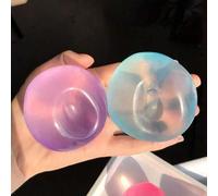 Shein 1 pieza Pelota de estrés hecha a mano con aceite de coco de rebote lento, juguete apretable para aliviar la ansiedad, presión de dedos, alivio de la p
