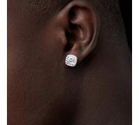 Shein 1 pieza Pendientes de tachuela para hombre S925 plata esterlina fino Bisutería uso diario regalos