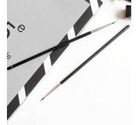 Shein 1 pieza Pincel delineador de ojos ultra fino profesional, aplicación suave del delineador para principiantes, pincel de maquillaje para el contorno de