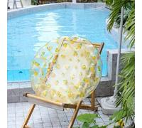 Shein 1 pieza Piscina de agua inflable, Piscina de natación gruesa, Piscina de bolas de océano para uso doméstico, Artículos esenciales de playa, Accesorios