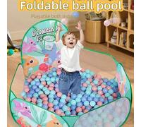 Shein 1 Pieza Piscina de Bolas de Tela para Niños, de Gran Capacidad, Plegable y Portátil con Almacenamiento de Un Solo Botón, Carpa de Juego Interactiva pa