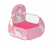 Shein 1 pieza Piscina de bolas de tela para niños, de gran capacidad, plegable y portátil con un solo clic para guardar, juguete de carpa interactiva de div