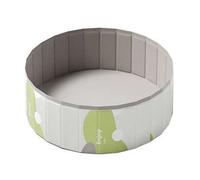 Shein 1 pieza Piscina de bolas inflable verde, piscina de bolas plegable para interiores, cerca de juguete para piscina, piscina redonda para niños y mascot