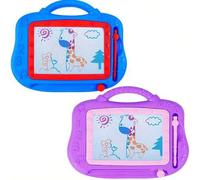 Shein 1 pieza Pizarra de garabatos reutilizable para niños - Pizarra portátil para dibujar y escribir, colorida, fácil de borrar, juego sin preocupaciones