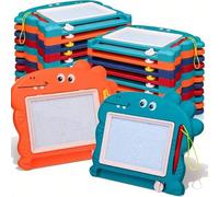 Shein 1 pieza Pizarra magnética de dinosaurio de 6.1 pulgadas - Una pizarra de dibujo y escritura borrable adecuada para que los niños del jardín de infante