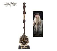 Shein 1 pieza Pluma con forma de varita de Harry Potter con licencia oficial, pluma de pluma de Harry Potter, bolígrafo, artículos de oficina del mundo mági