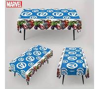 Shein 1 pieza por paquete Mantel con diseño oficial de Marvel del Increíble Hulk, accesorios de dibujos animados y anime geniales, decoración temática de Lo
