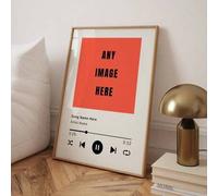 Shein 1 PIEZA Póster personalizado de álbum de música, póster de canción en lienzo personalizado, impresión de alta definición, elige tu propio álbum, regal