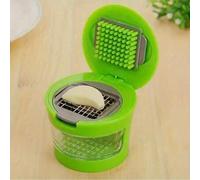 Shein 1 pieza Prensador de ajo multifuncional de acero inoxidable - Triturador manual de ajo fácil de usar, rebanador, rallador, herramienta de cocina, uten