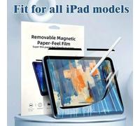 Shein 1 pieza Protector de pantalla magnético reutilizable para escritura en papel, lavable, compatible con iPad 11th/10th/9th/8th/7th/6th/5th/2025 Air/2024