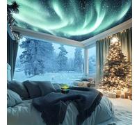 Shein 1 pieza Proyector de Aurora, Proyector de Luces del Norte, Luz Nocturna de Cielo Estrellado de la Galaxia Aurora LED | Adecuado para Dormitorio, Decor