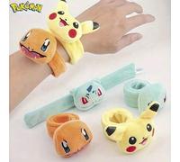 Shein 1 pieza Pulsera Pikachu Pokemon con diseño de Pokebola y personaje de dibujos animados, adecuado para uso diario, pulsera de oreja, regalo de cumpleañ