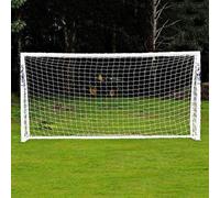 Shein 1 pieza Red de fútbol de cuerda trenzada, red de portería de fútbol reforzada para partidos de 11 contra 11, 7 contra 7, 5 contra 5, tamaño estándar,