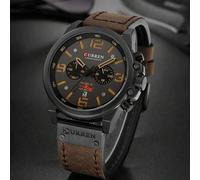 Shein 1 pieza Reloj deportivo de cuarzo con función de temporizador y correa artificial, como regalo para el padre de los estudiantes que regresan a la escu