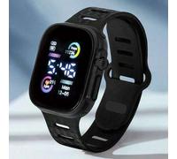 Shein 1 pieza Reloj electrónico cuadrado de esfera deportiva y ocio para niños y niñas estudiantes, adecuado para uso diario