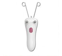 Shein 1 pieza removedor de cabello facial con hilo, epilador recargable eléctrico inalámbrico para mujeres para cara, mentón fino, labio superior, brazos, p