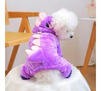 Shein 1 pieza Ropa de mascota Disfraz de ropa para perros/gatos pequeños, disfraz lindo y cómodo de dinosaurio transformado, apto para otoño/invierno