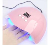 Shein 1 pieza Secador de uñas para secar acrílico de gel extendido con 18 piezas de LED de alta potencia y lámpara de uñas portátil alimentada por USB