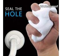 Shein 1 pieza Sellador de silicona súper blanco - Sellador multiusos apto para tuberías, cocina, herramientas de costura, cubos, autocaravanas y barcos, uso