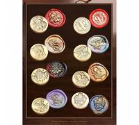 Shein 1 pieza Sello de cera Harry Potter, herramienta DIY hecha a mano asequible para estudiantes, cabeza de sello, mejor regalo festivo para mejores amigos
