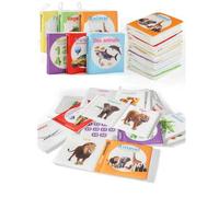 Shein 1 pieza/Set de 6 Libro de tela para bebé recién nacido de 0-6 meses, material de tela irrompible y lavable, sonajero de agarre, juguete sensorial de t