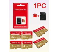 Shein 1 pieza Solución de memoria de alta capacidad: Tarjeta TF de 128GB/64GB/32GB/16GB/8GB/4GB/2GB/1GB con adaptador, almacene de forma segura fotos, video