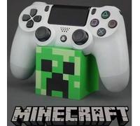 Shein 1 pieza Soporte de base para mando de juego cuadrado P-S-5 de Minecraft, donde los Coolies tienen miedo de la hierba. Ornamento creativo para almacena