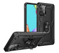 Shein 1 pieza Soporte de soldado con anillo magnético para el coche, funda de teléfono a prueba de golpes compatible con iPhone 6 - 15 Pro Max, S25/S24 Ultr