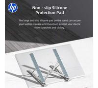 Shein 1 pieza Soporte portátil multicolor HP, soporte de metal plegable y ajustable para computadora portátil, diseño de elevación y suspensión con disipaci