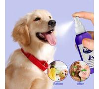 Shein 1 pieza Spray de limpieza dental para mascotas, Refrescante de aliento para gatos y perros, Elimina el sarro, Cuidado oral, Efectivo, Sin necesidad de